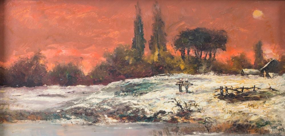 willy j ger 1912 1981 winterlandschaft im abendrot a winter landscape at sunset · Auktionshaus Schwab · 2020-10-17 Willy Jäger comparable auction result: willy j ger 1912 1981 winterlandschaft im abendrot a winter landscape at sunset