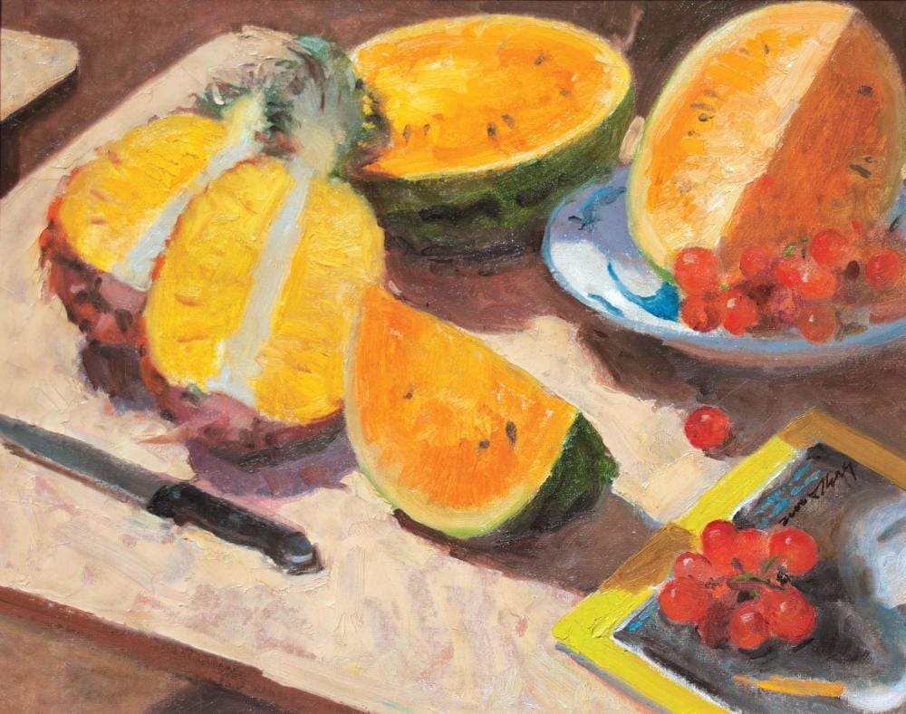 Still Life with Fruit comparable sale