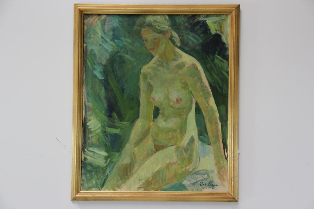 Robert Leepin comparable auction result: robert leepin 1885 1967 portr t af n gen kvinde