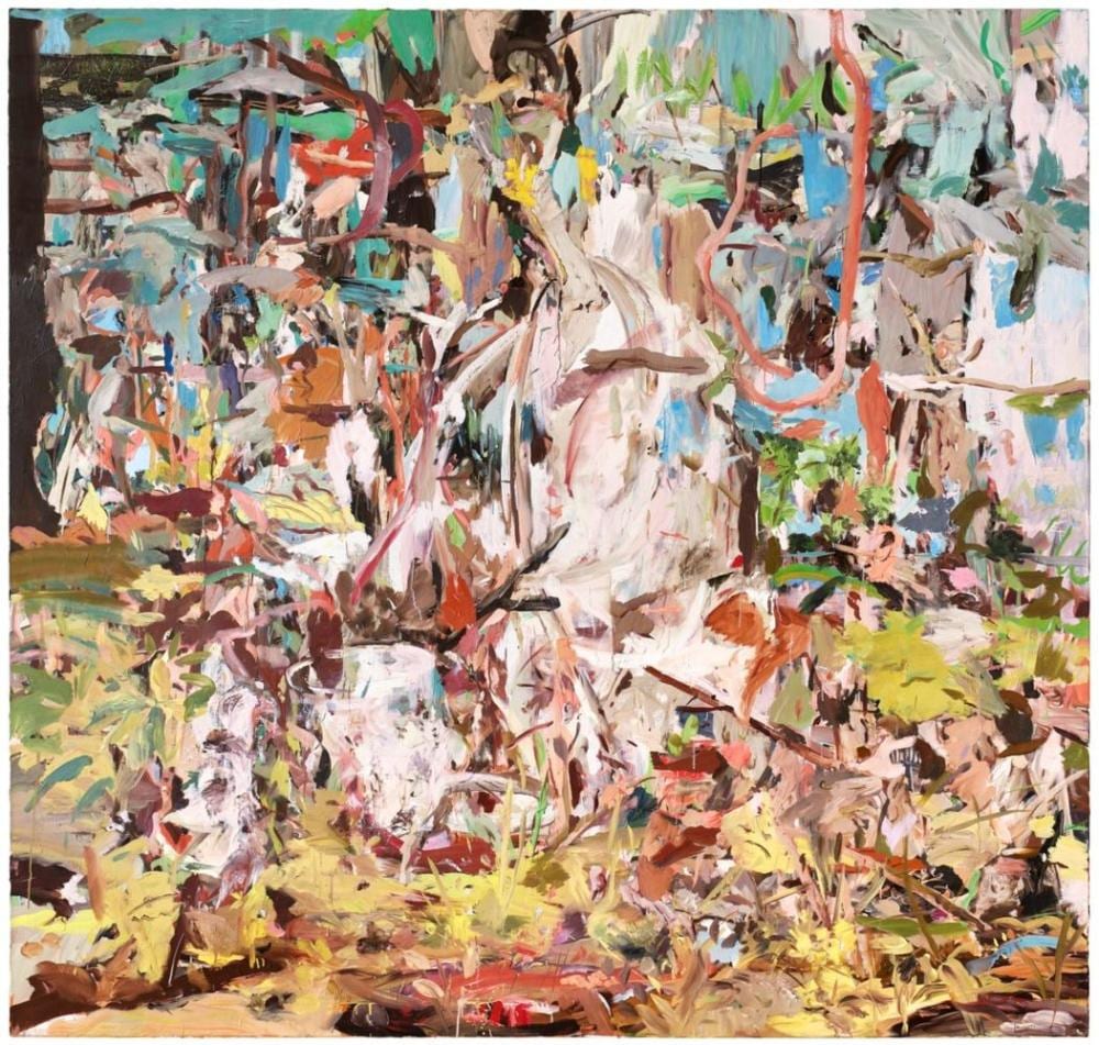 Cecily Brown (b. 1969) - I Will Not Paint Any More Boring Leaves (2) comparable sale