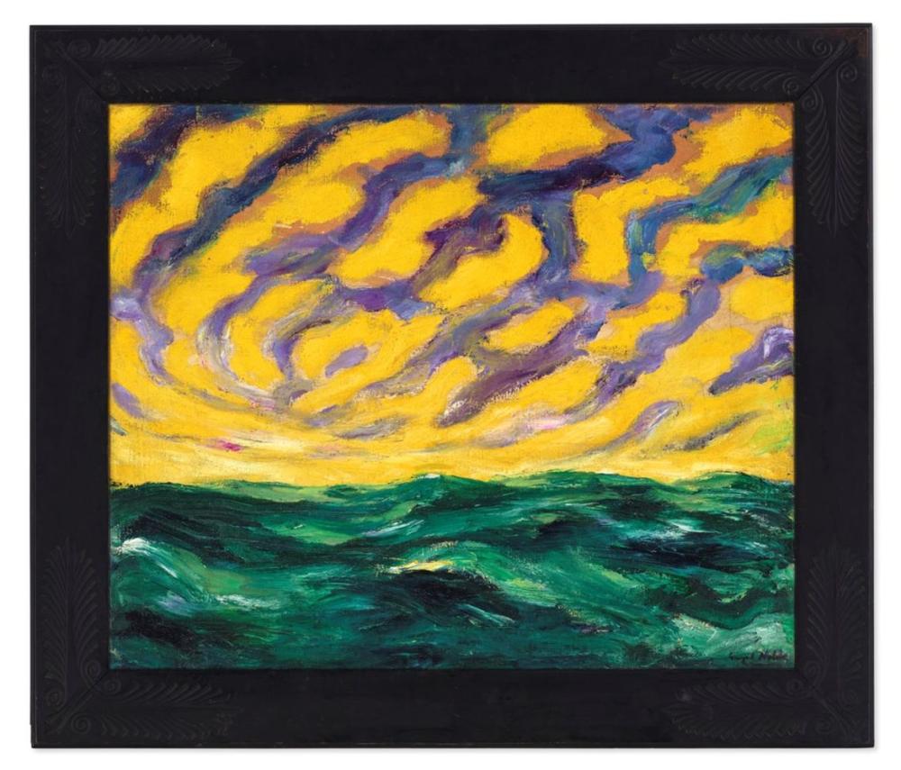 Emil Nolde (1867-1956) - Herbstmeer XVI comparable sale