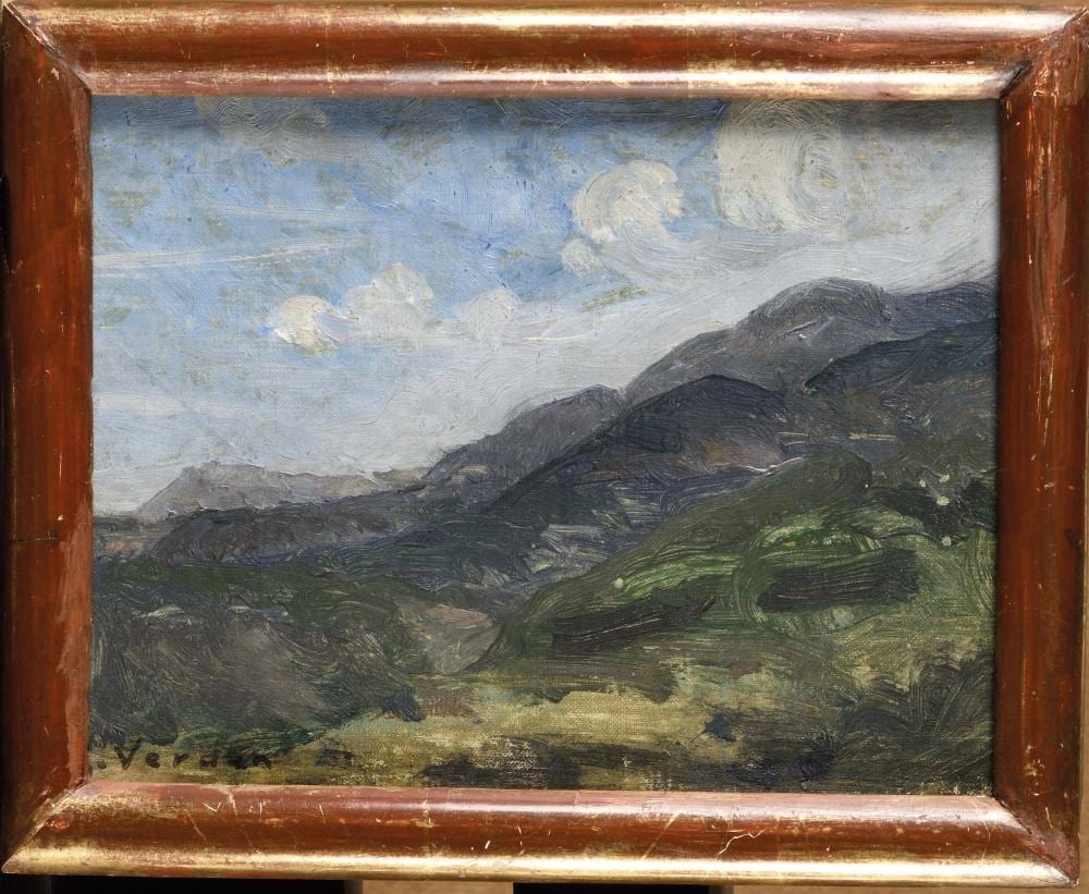 Raymond Jean Verdun comparable auction result: raymond verdun 1873 1954 paysage de montagne hu