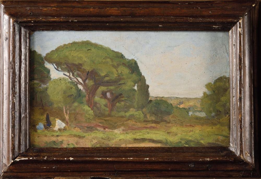 Raymond Jean Verdun comparable auction result: raymond verdun 1873 1954 paysage anim huile su