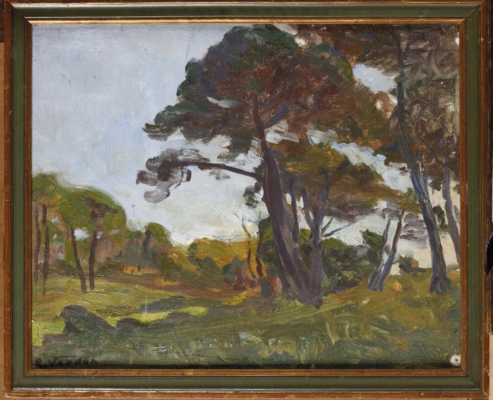 Raymond Jean Verdun comparable auction result: raymond verdun 1873 1954 paysage huile sur toile