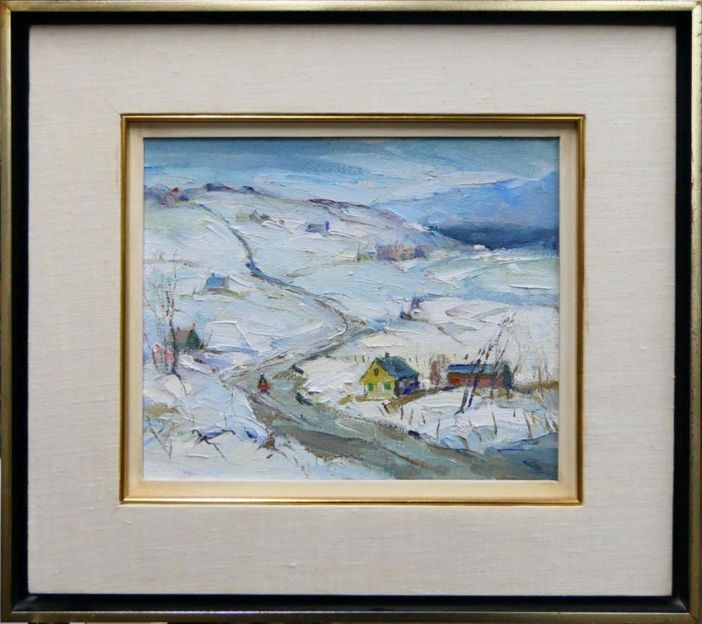 Francesco Iacurto comparable auction result: francesco iacurto canada 1908 2001 oil canvas