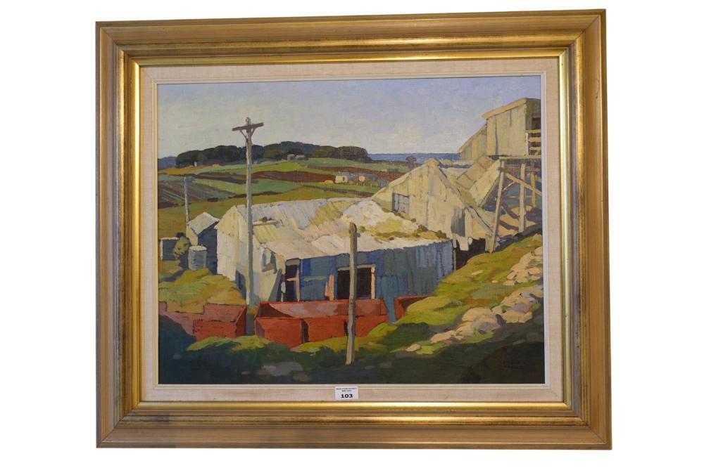 Colin Vernon Wheeler comparable auction result: colin vernon wheeler new zealand 1919 2012 sout