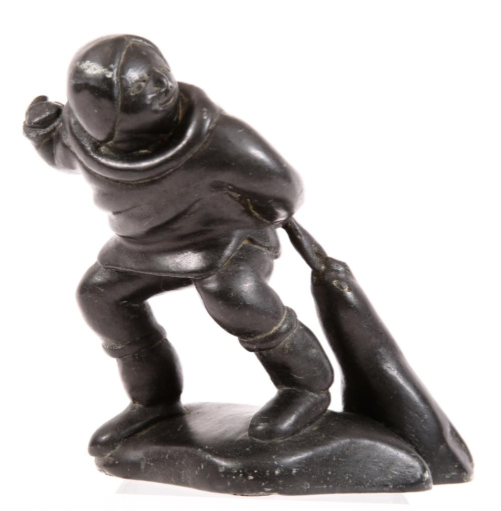 Jimmy Inaruli Arnamissak comparable auction result: jimmy inaruli arnamissak smith inuit carved stone