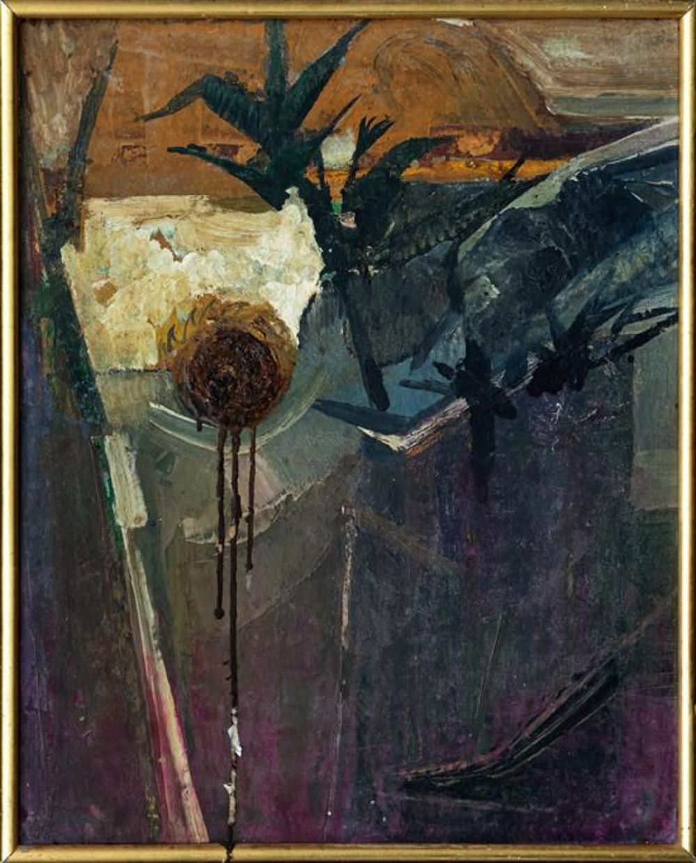 George (1916) Gault comparable auction result: george gault british 1916 2001 sunflower oil on board signed and inscribed sunflower on reverse 25 x 21in 63 5 x 53 3cm