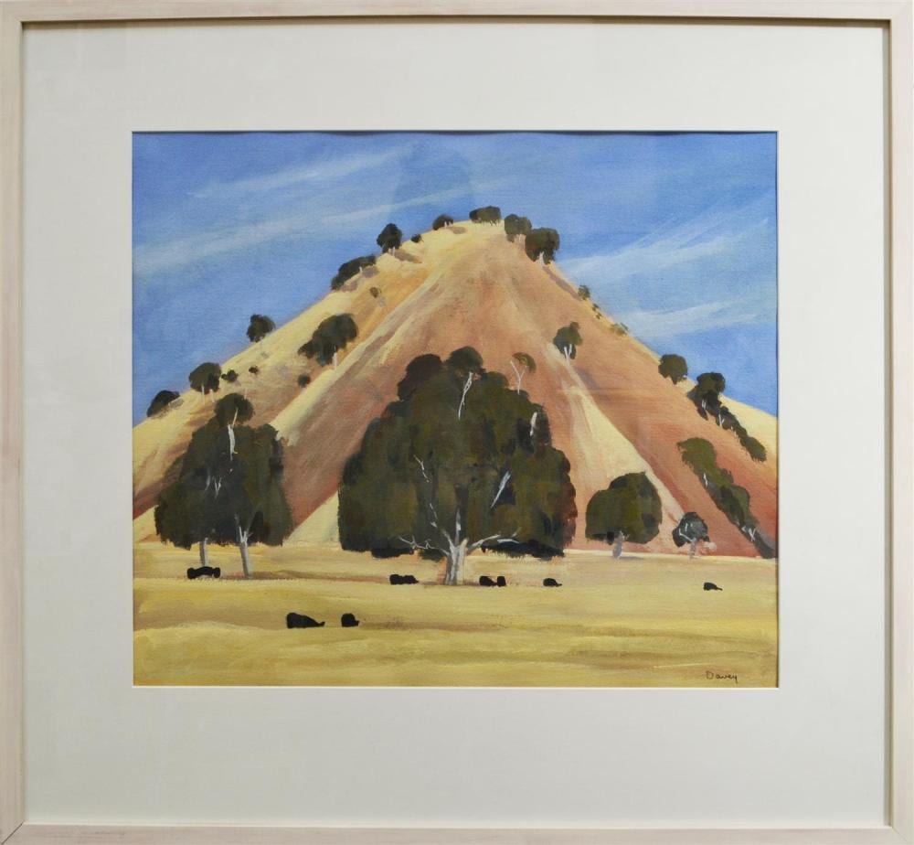 Philip Davey comparable auction result: philip davey born 1949 study for near wang gouache on paper