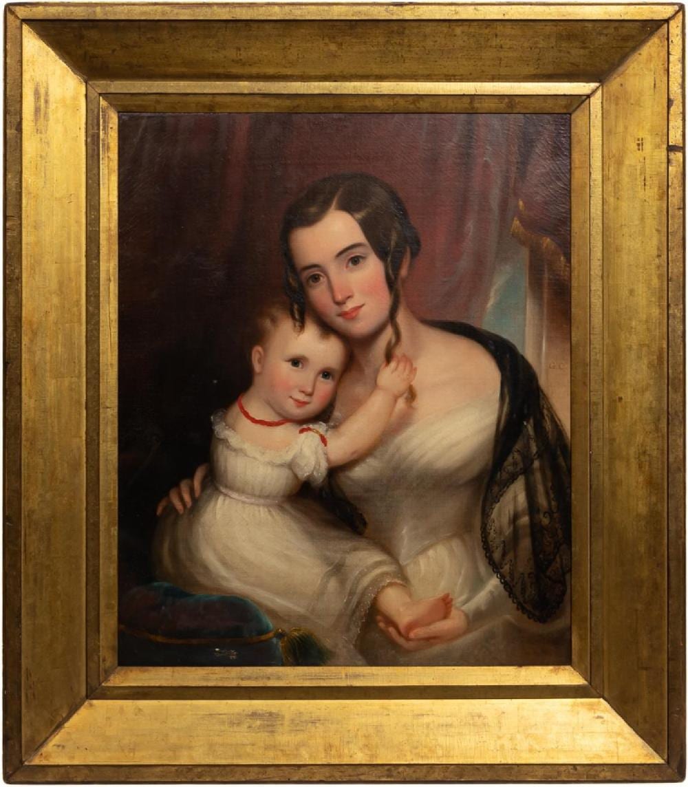 George (1781) Cooke comparable auction result: southern portrait by george cooke