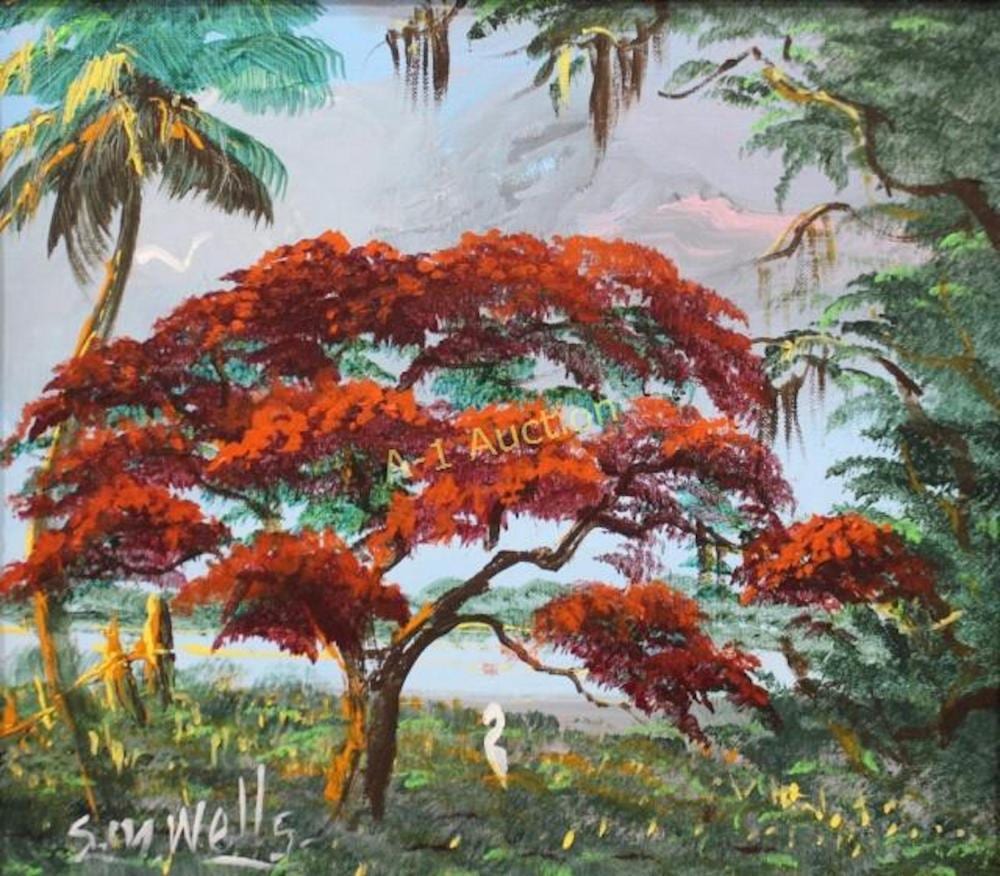sylvester wells florida highwaymen · A-1 Auction · 2020-10-25 Sylvester Wells comparable auction result: sylvester wells florida highwaymen