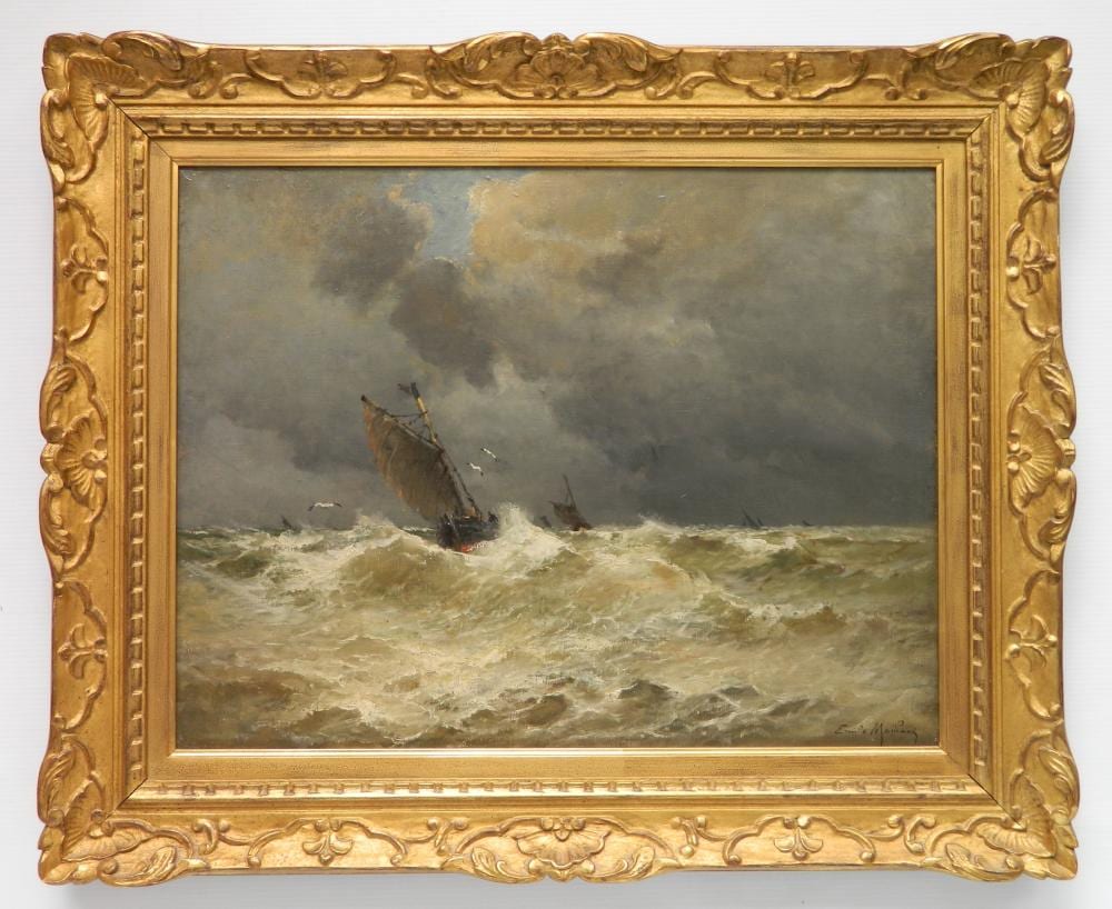 Emile Maillard comparable auction result: emile maillard oil