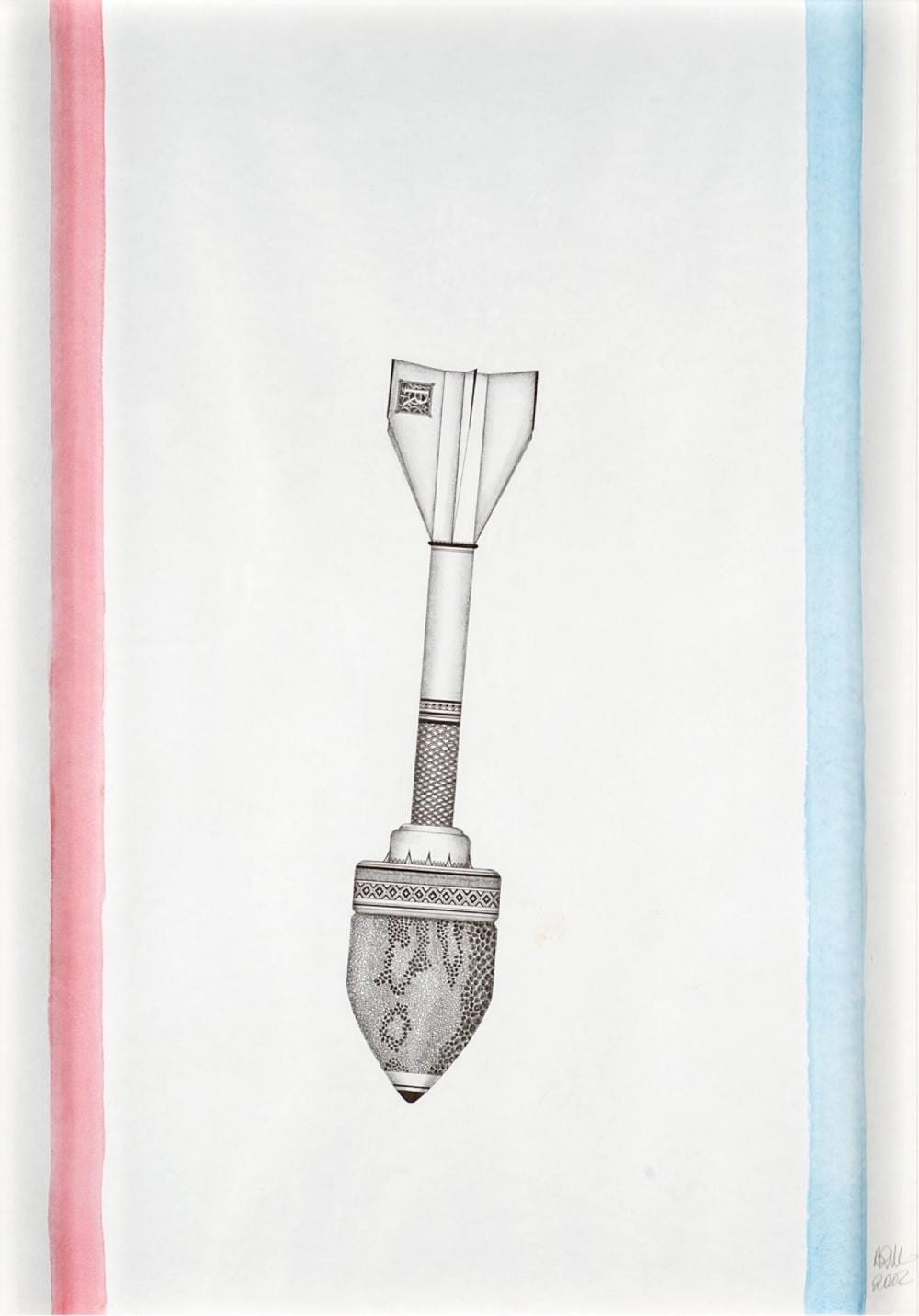 Antonio Riello comparable auction result: antonio riello 1958 portrait of modern bomb n 9 2002