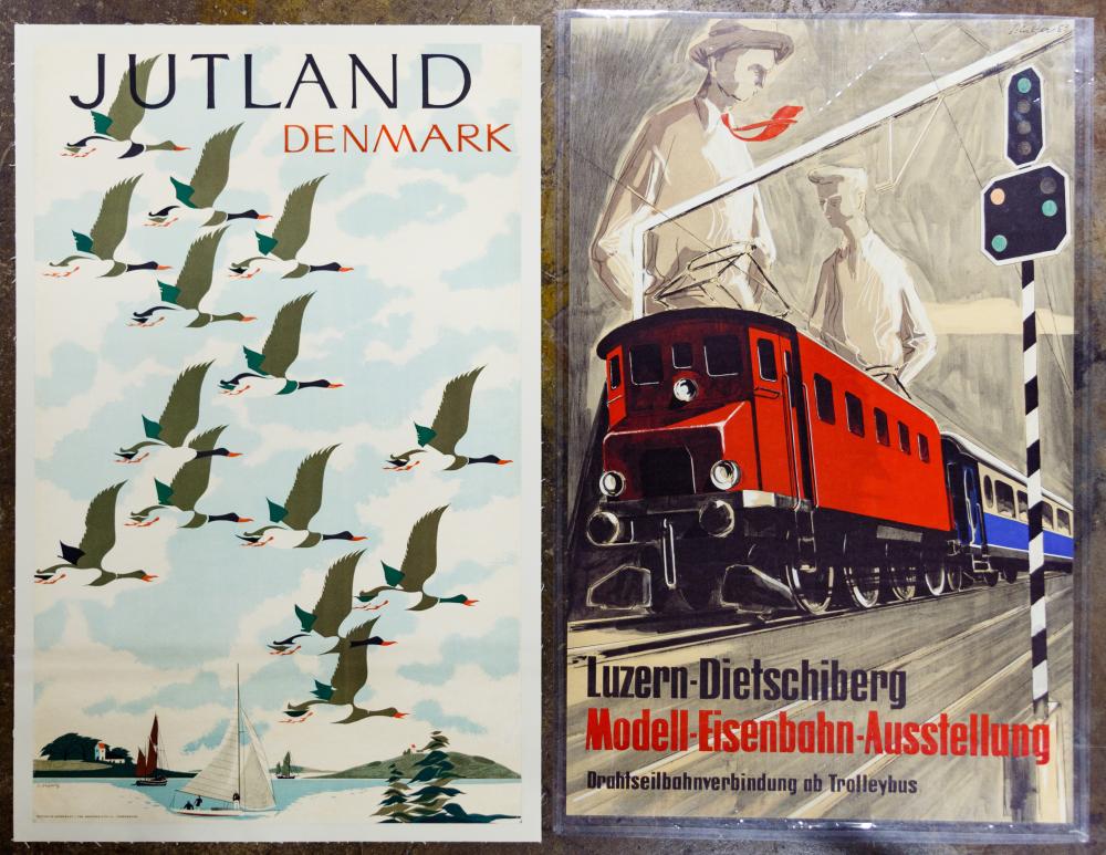 viggo vagnby danish 1896 1966 juteland poster assortment · Leonard Auction · 2020-10-18 Viggo Vagnby comparable auction result: viggo vagnby danish 1896 1966 juteland poster assortment
