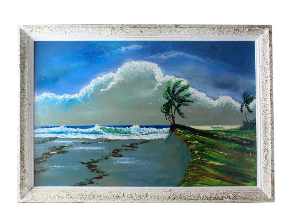 sylvester wells born 1938 florida highwaymen oil painting · Hill Auction Gallery · 2020-11-15 Sylvester Wells comparable auction result: sylvester wells born 1938 florida highwaymen oil painting