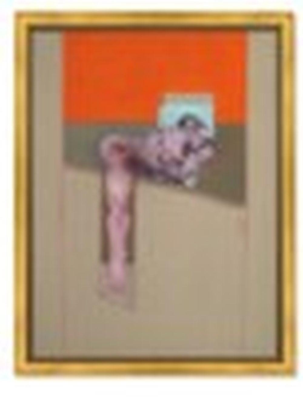 Francis Bacon (1909-1992) Study from the Human Body oil, pastel and aerosol comparable sale