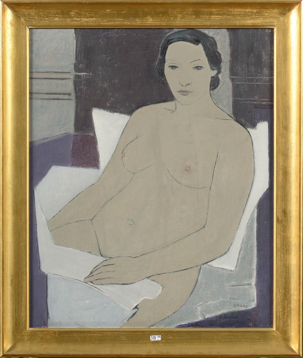 l on navez 1900 1967 huile sur toile nu gris sign en bas droite l navez ecole belge · Vanderkindere · 2020-11-18 Léon Navez comparable auction result: l on navez 1900 1967 huile sur toile nu gris sign en bas droite l navez ecole belge