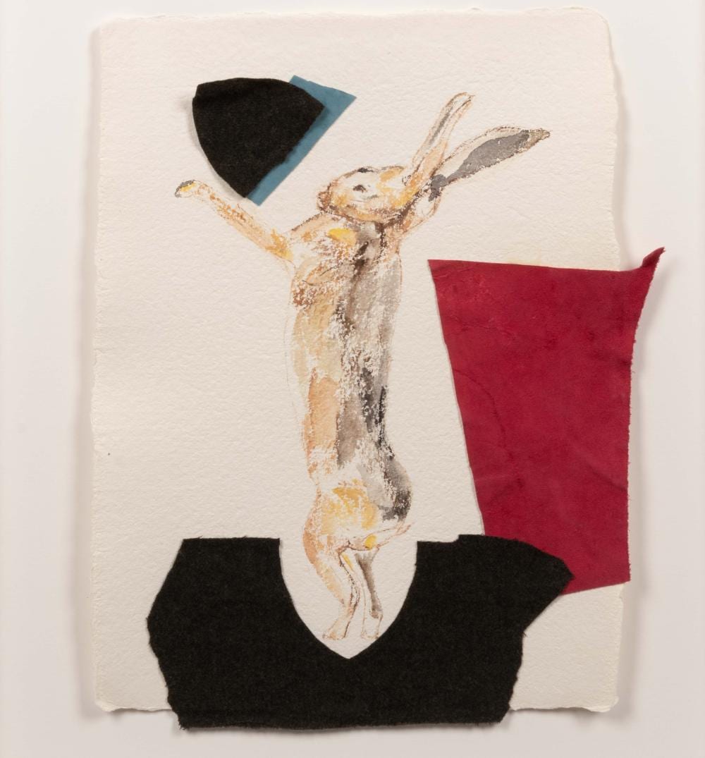 Anne Chu comparable auction result: anne chu american b 1959 rubric study boxing lepus 2014