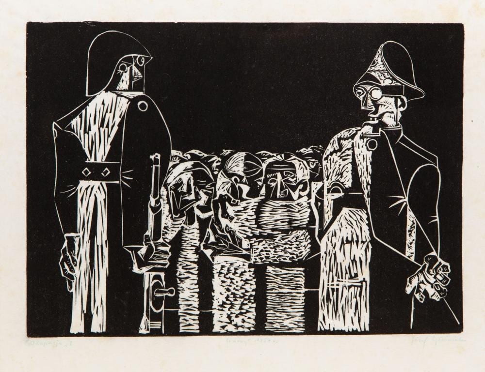 Jozef Gielniak comparable auction result: jozef gielniak 1932 1972 occupation i 1957