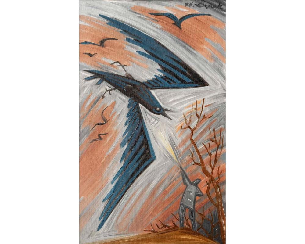 Josef Čapek - The Shot Crow comparable sale
