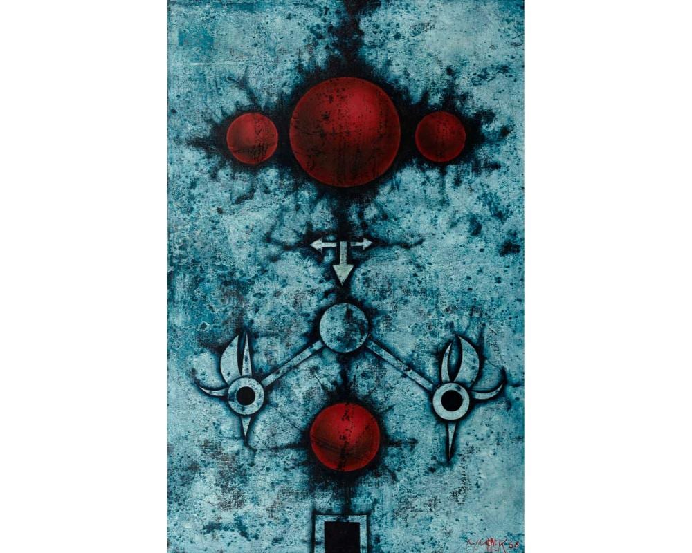 Mikuláš Medek - Crossroads of Blind Birds comparable sale