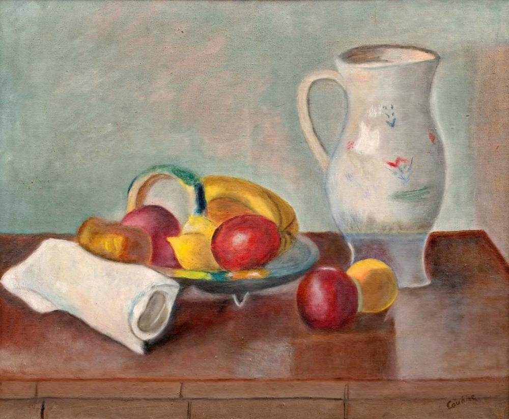 Otakar Kubín comparable auction result: otakar kub n still life