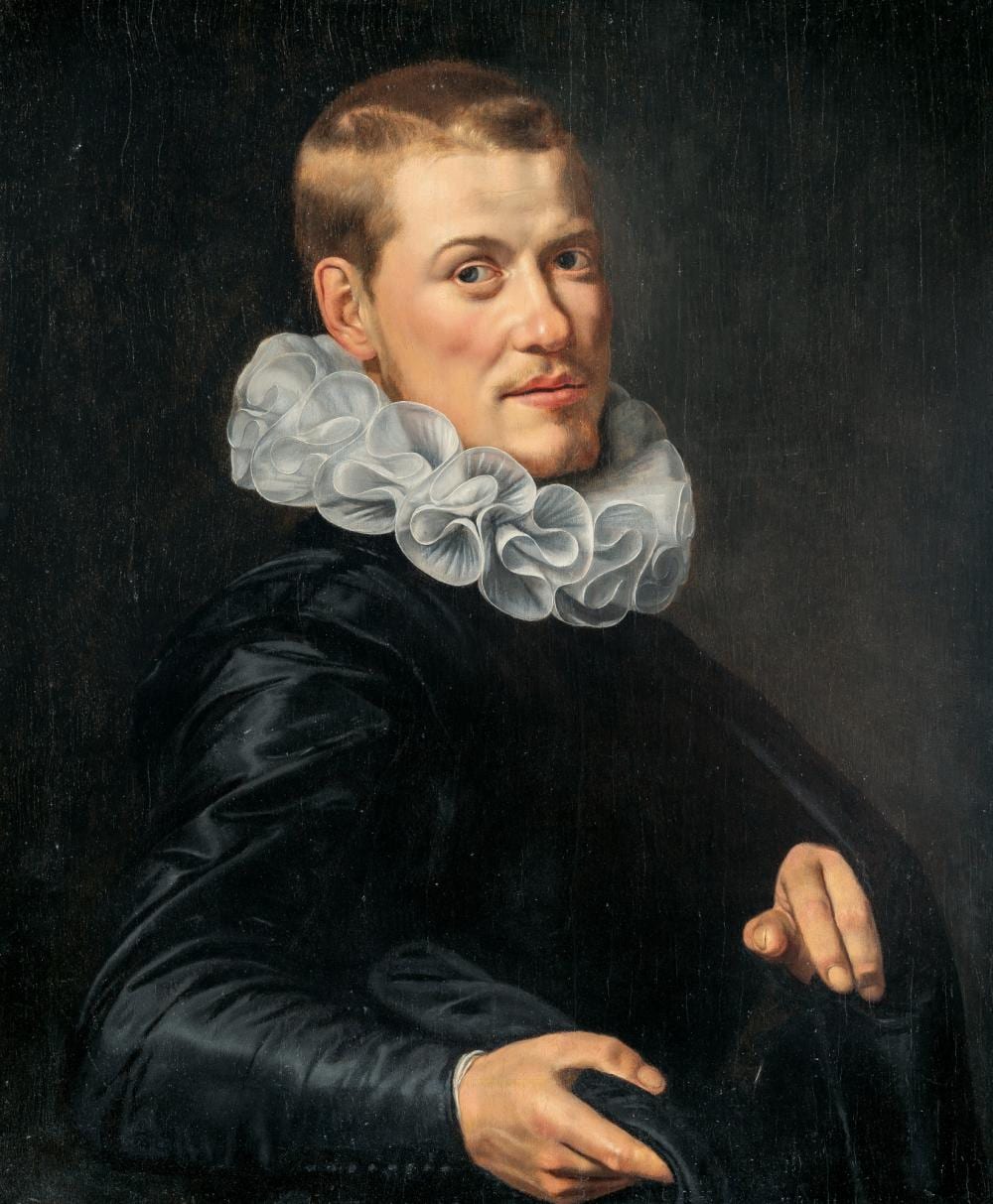 Thomas de Keyser comparable auction result: thomas de keyser zugeschrieben bildnis eines jungen mannes mit wei er halskrause
