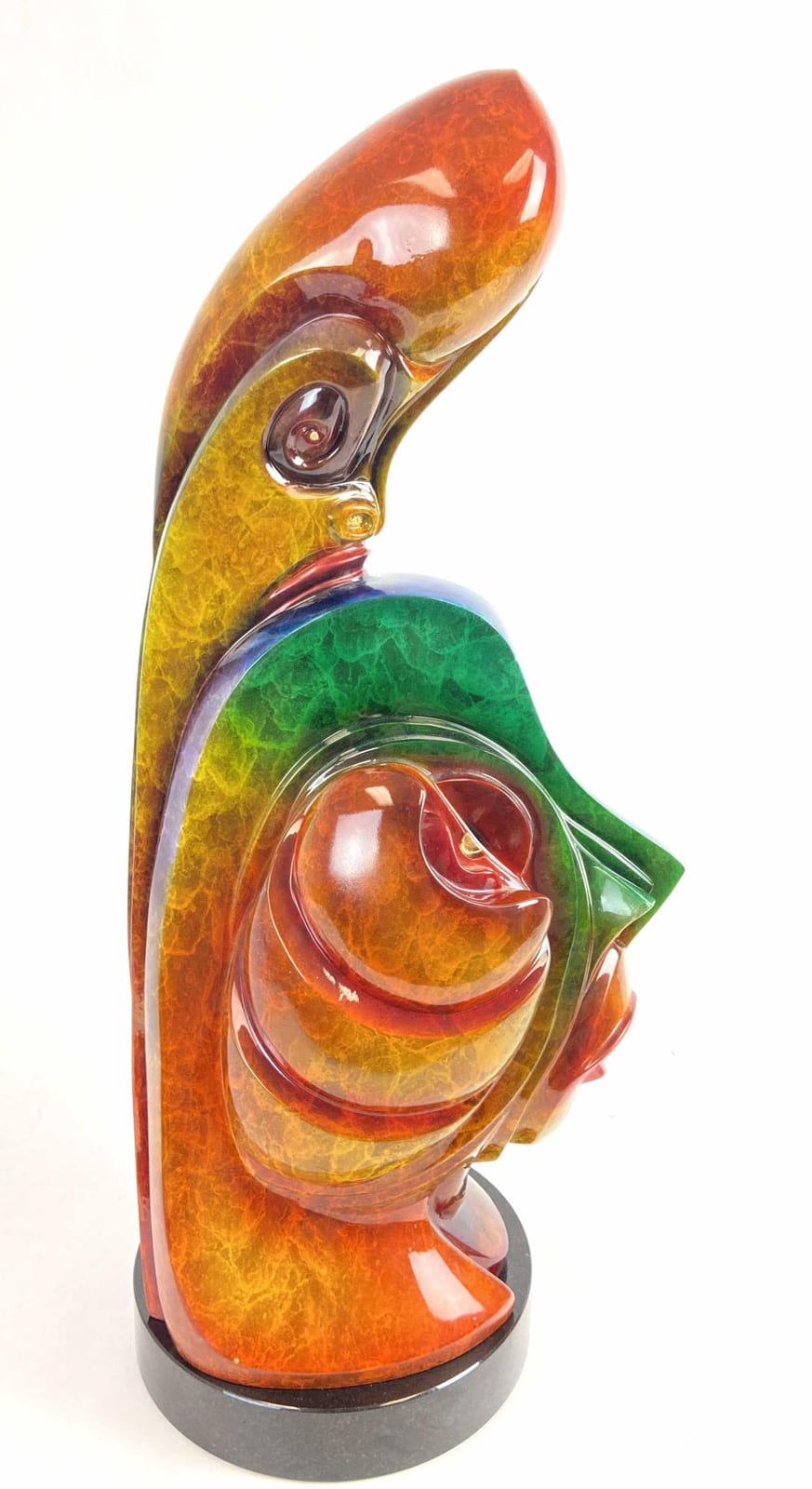 Donald Riggs comparable auction result: donald riggs b 1948 bronze sculpture