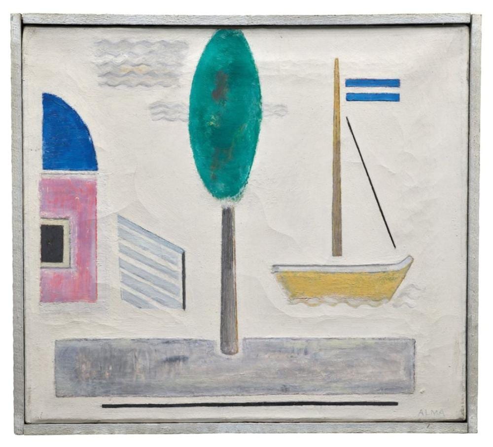 Petrus Alma comparable auction result: peter alma 1886 1969 paysage