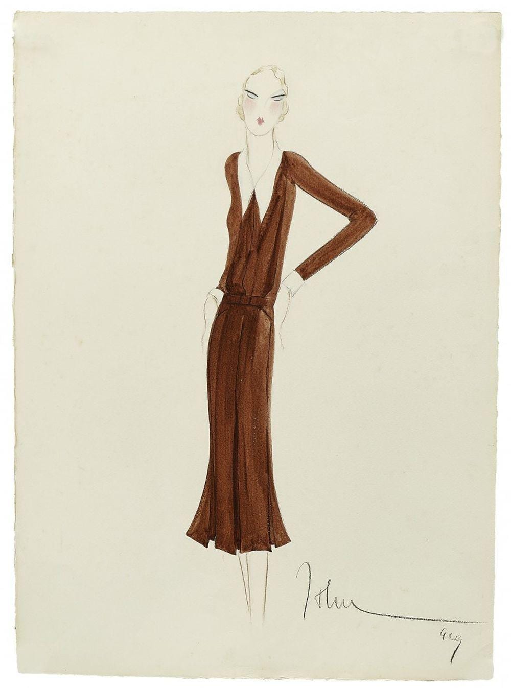John Guida comparable auction result: john guida 1897 1965 untitled