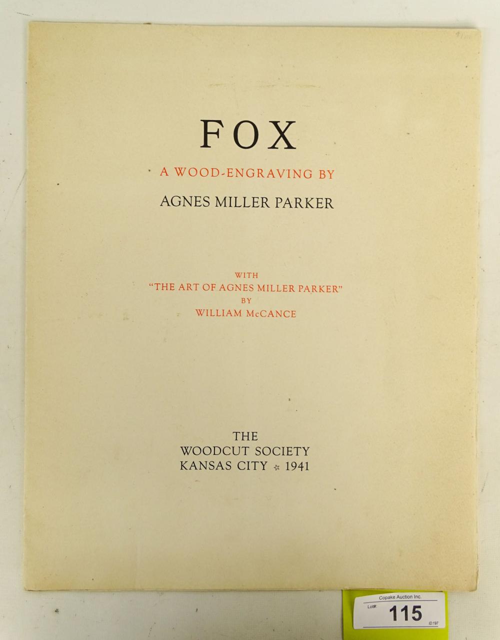 Agnes Miller Parker comparable auction result: agnes miller parker 1895 1980