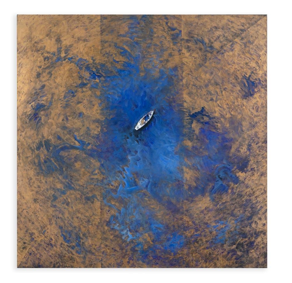 Anne Madden comparable auction result: anne madden b 1932 sight line ii oil on canvas 173 x 171cm signed inscribed and dated 1995 verso