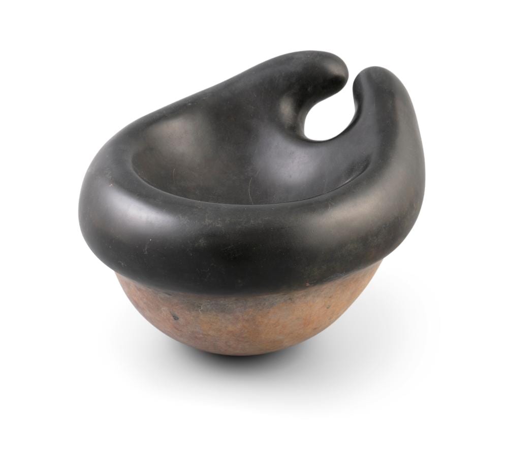 Sonja Landweer comparable auction result: sonja landweer b 1933 horned vessel bronze 18cm high x 25 x 23cm exhibited peppercanister gallery solo exhibition
