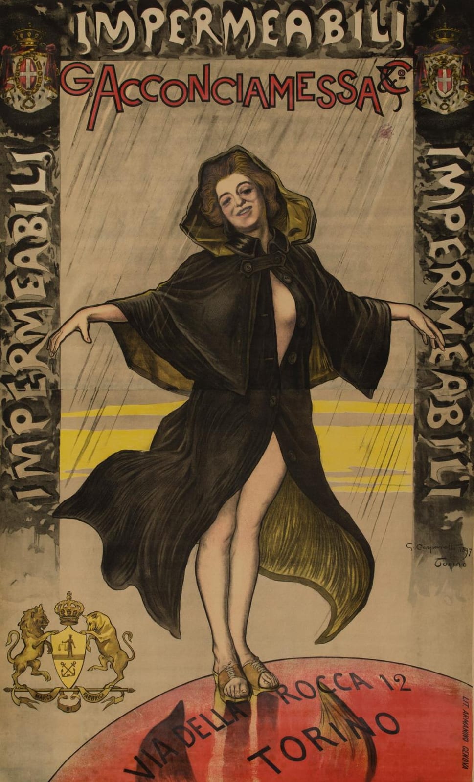 giovanni battista carpanetto 1863 1928 impermeabili acconciamessa · Cambi Casa d'Aste · 2020-10-27 Giovanni Battista Carpanetto comparable auction result: giovanni battista carpanetto 1863 1928 impermeabili acconciamessa