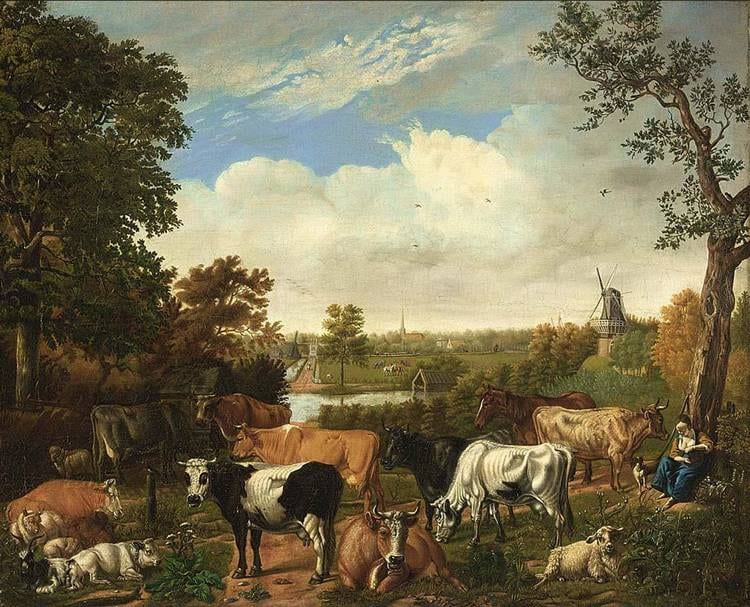 jan van gool dutch 1685 1761 a wooded landscape with a shepherdess resting under a tree with · Sotheby's · 2005-03-22 Jan van Gool comparable auction result: jan van gool dutch 1685 1761 a wooded landscape with a shepherdess resting under a tree with