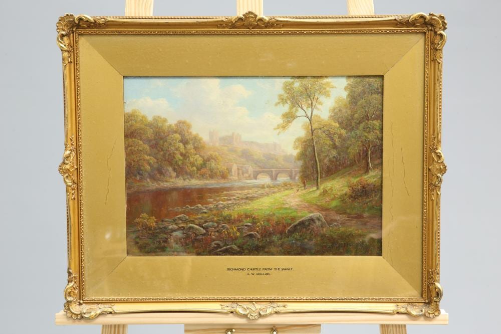 Everett Watson Mellor comparable auction result: everett watson mellor british 1878 1965 on the nidd bilton woods and