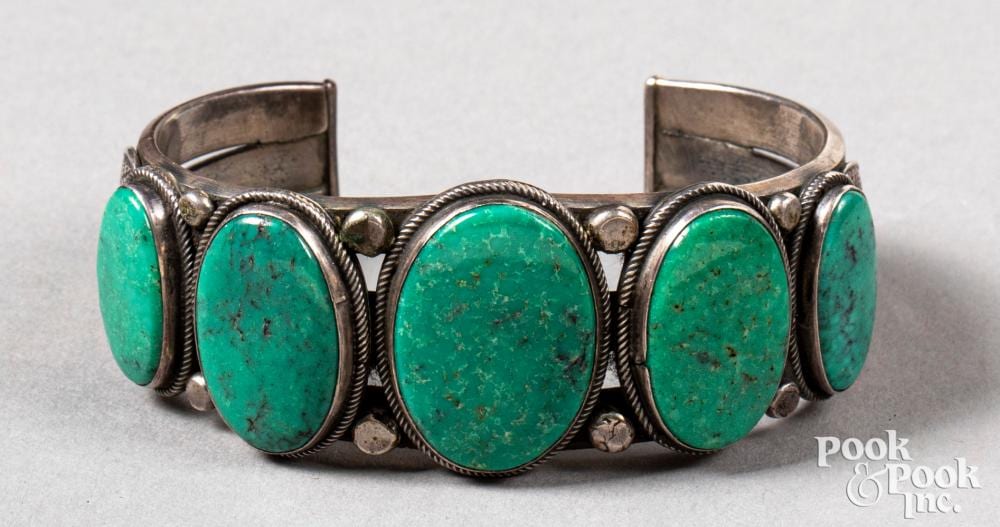 Henry Morgan comparable auction result: henry morgan navajo indian bracelet
