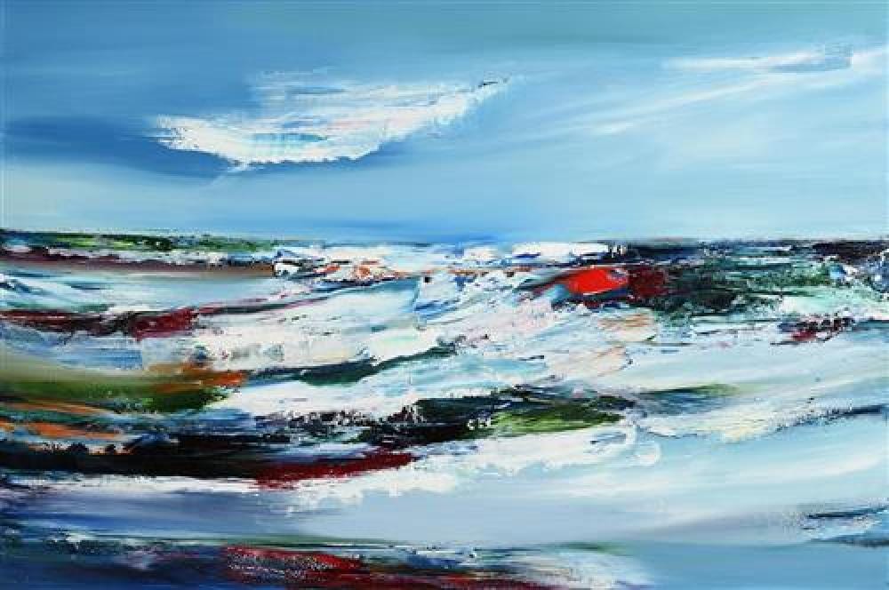 Majella O'Neill Collins comparable auction result: majella o neill collins b 1964 view from studio sherkin 2020