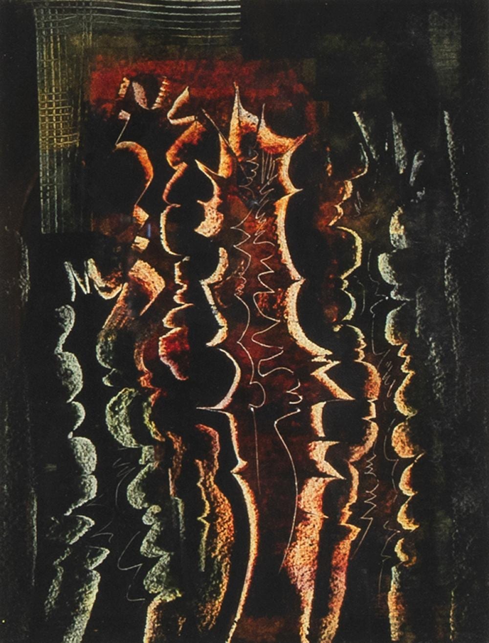 Cady Wells comparable auction result: cady wells plant study ca 1952