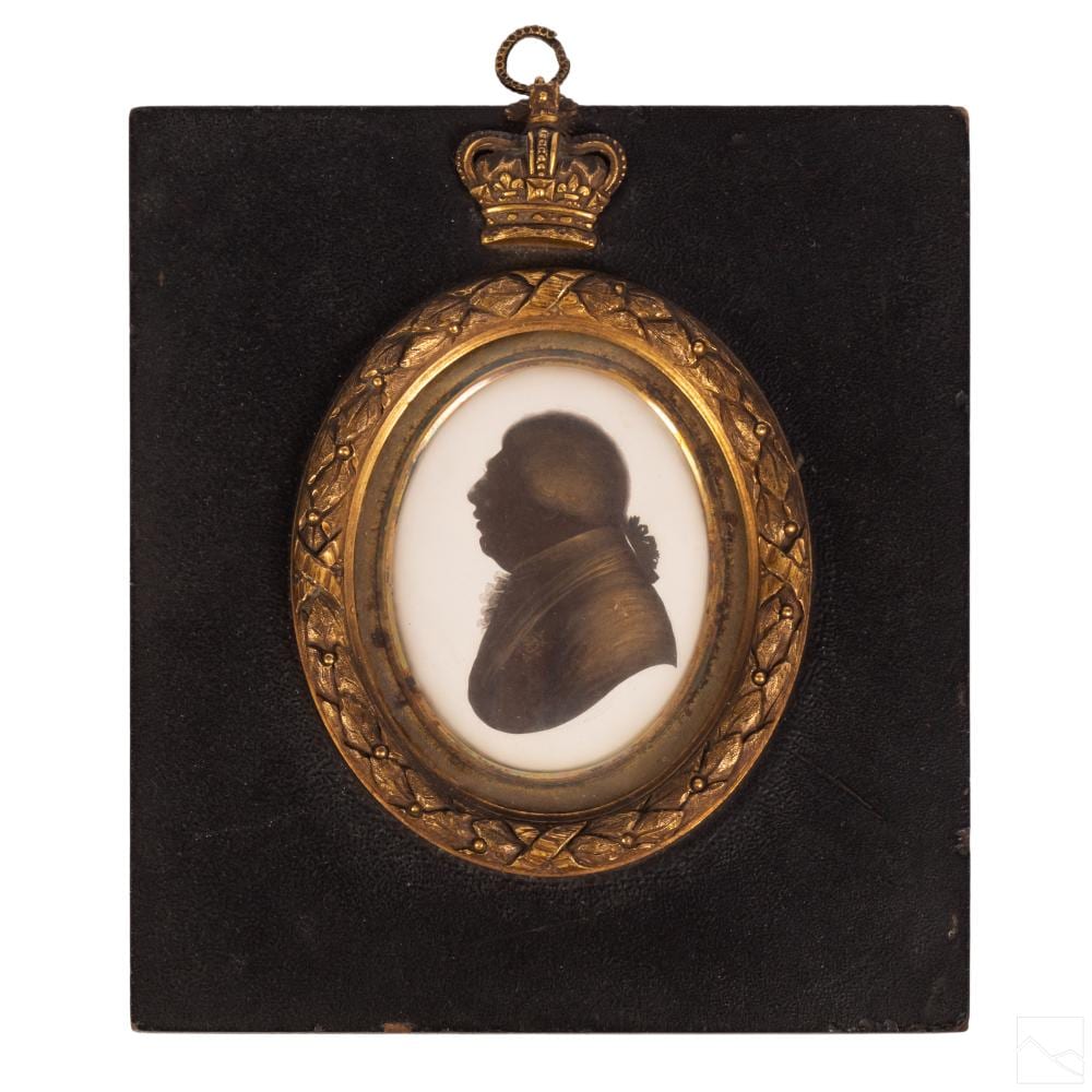 John Miers comparable auction result: john miers 1756 1821 portrait of king george iii