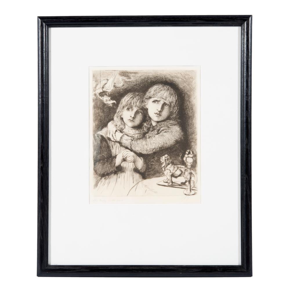 Sir Hubert Von Herkomer comparable auction result: sir hubert von herkomer 1849 1914 babes in the wood