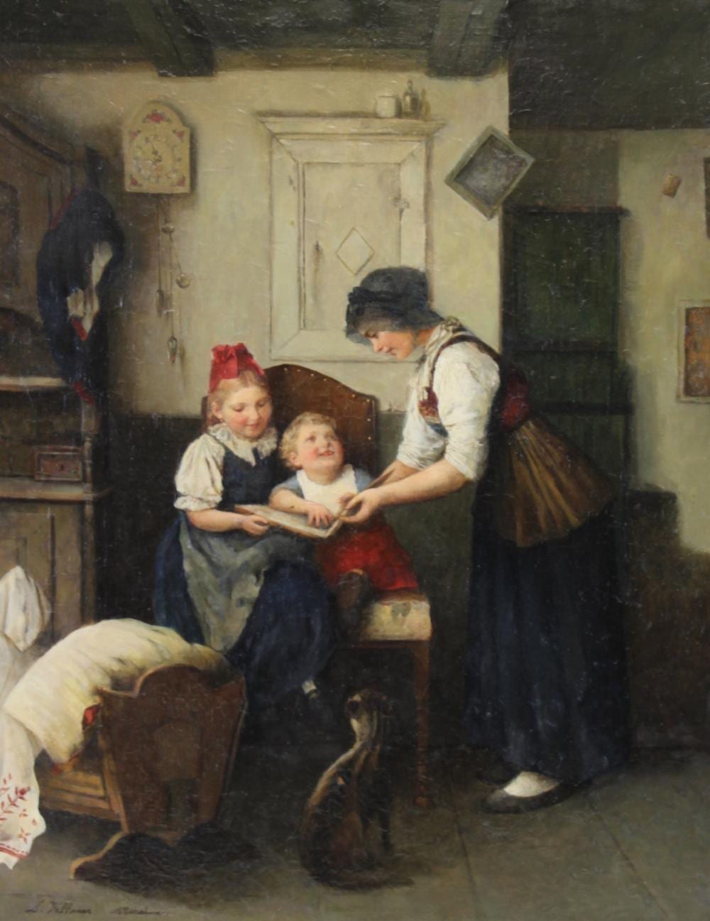 Ludwig Vollmar comparable auction result: ludwig vollmar german 1842 1884