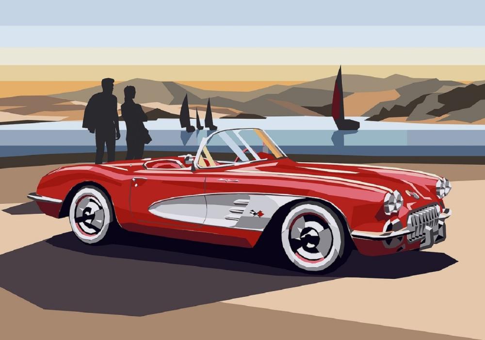 Jakub Napieraj comparable auction result: jakub napieraj red corvette 2020