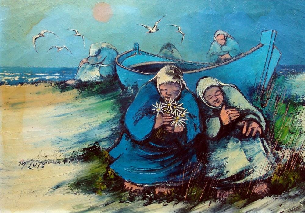 Mario Lupo comparable auction result: mario lupo 1926 giulianova 1992 grottammare italia senza titolo