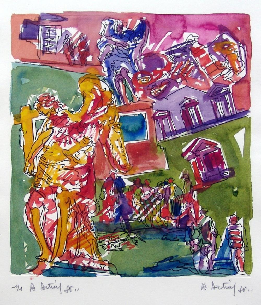 Philippe Artias comparable auction result: philippe artias 1912 feurs 2002 numana francia senza titolo