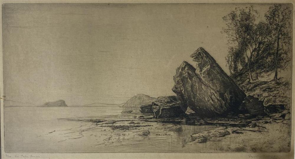 James Squire Morgan comparable auction result: james squire morgan 1866 1974 at palm beach etching ed 3 50