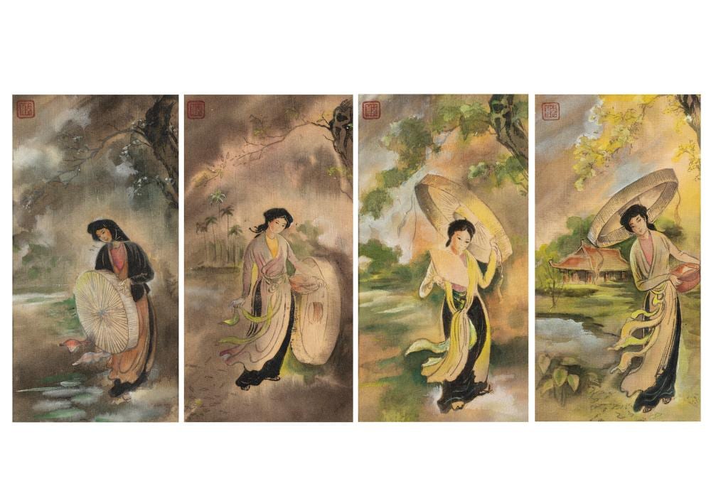 Tu Duyen comparable auction result: tu duyen 1915 2012 quatre saisons