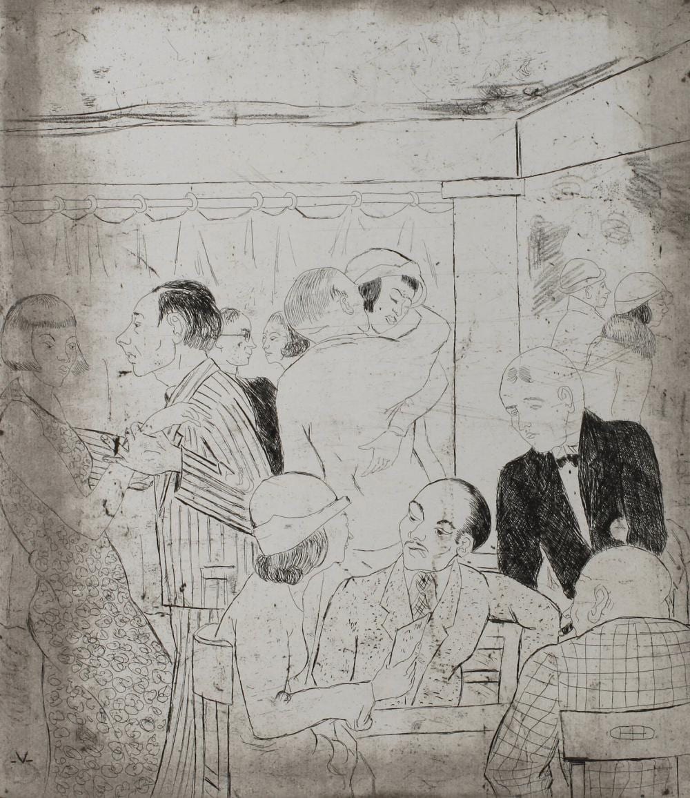 Bruno Voigt comparable auction result: bruno voigt tanz bar