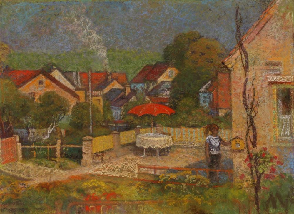 Rolf Krause comparable auction result: rolf krause an einem sommertag