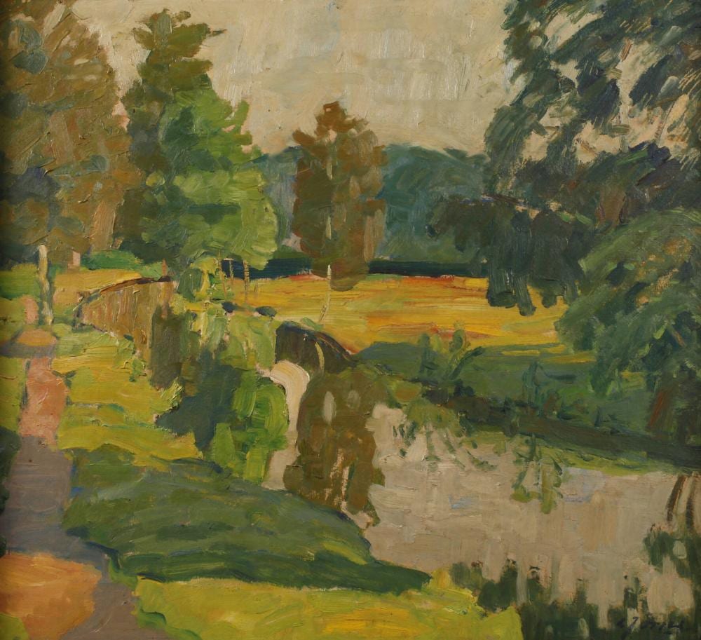 carl j rres sommer am kanal · Auktionshaus Mehlis GmbH · 2020-11-21 Carl Jörres comparable auction result: carl j rres sommer am kanal
